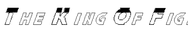 The King Of Fighters Family font preview